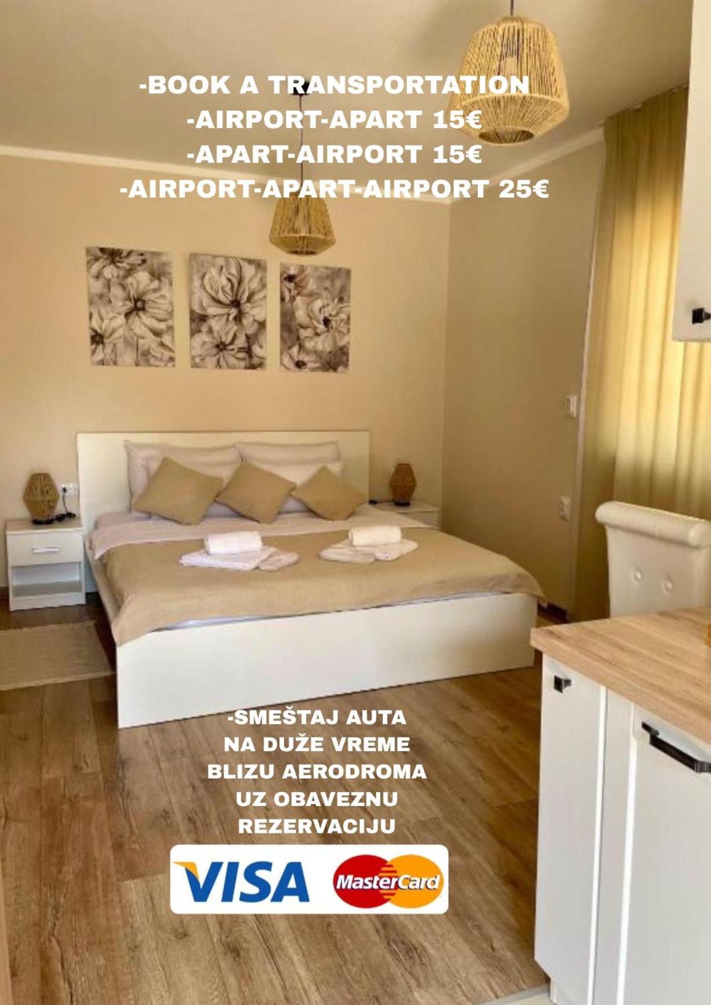 Airport Apartments Alexandra Surcin Экстерьер фото
